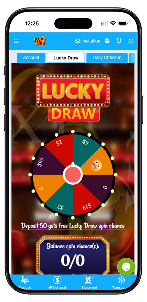 A9Play 1% Bonus Package